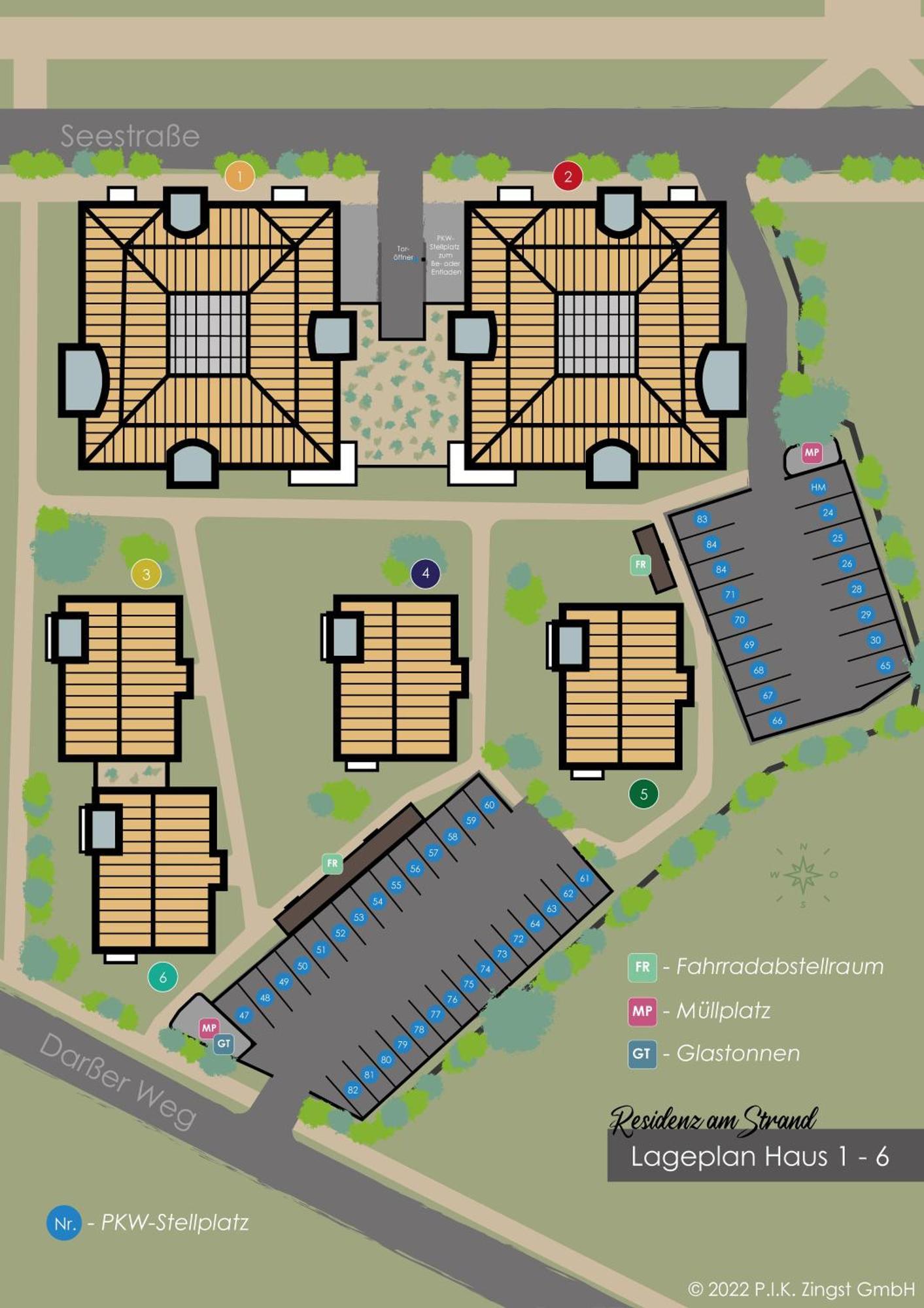Residenz am Strand Wohnung 2-39 Ostseeheilbad Ostseeheilbad Zingst Exterior foto